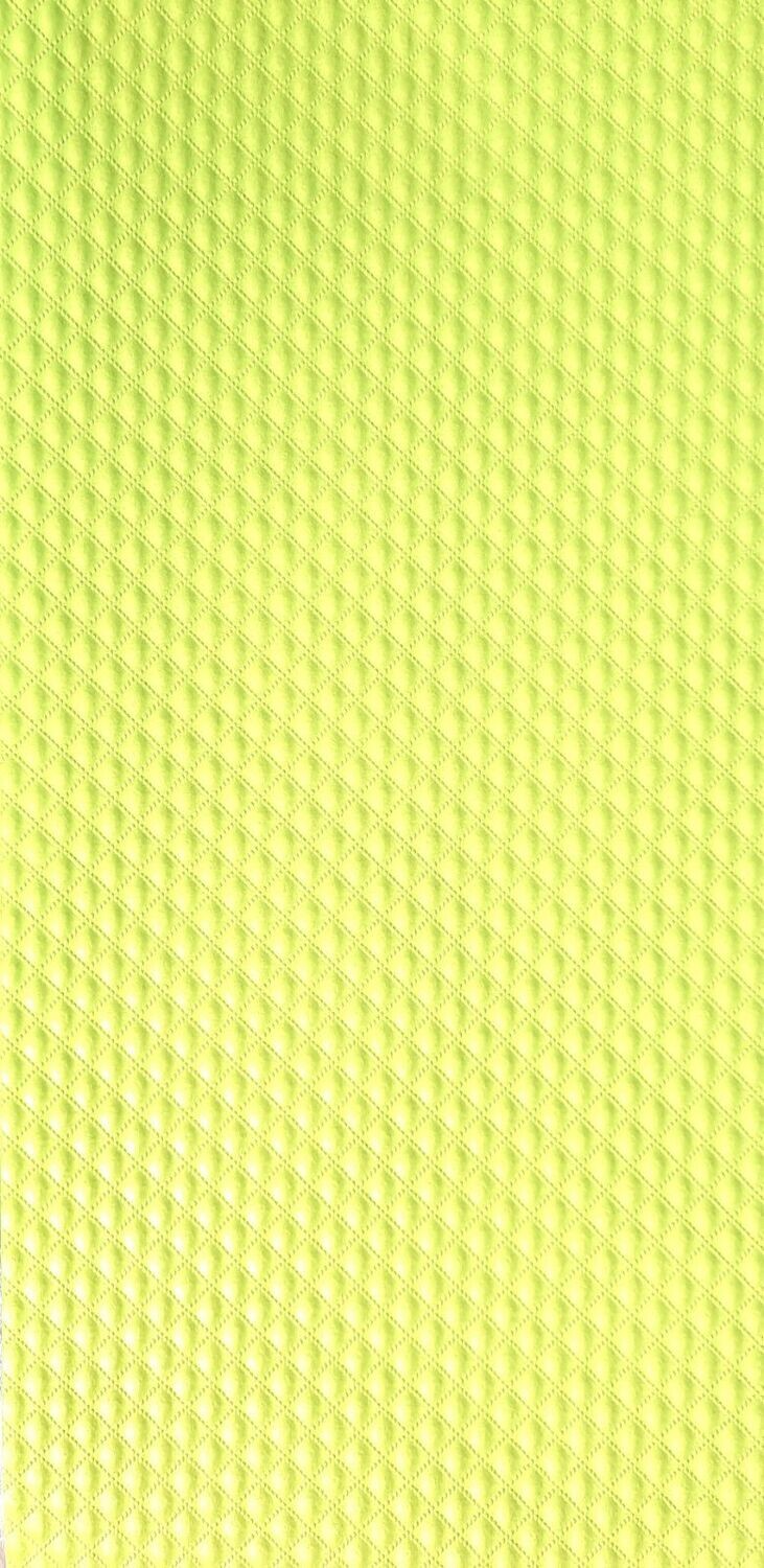 A4 Diamond Embossed Paper - Matte Lime