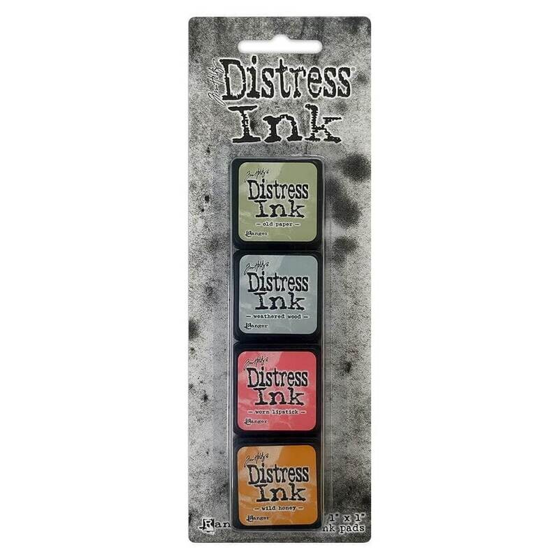 Ranger - Tim Holtz Distress - Mini Ink Pads #7 - 4 pack