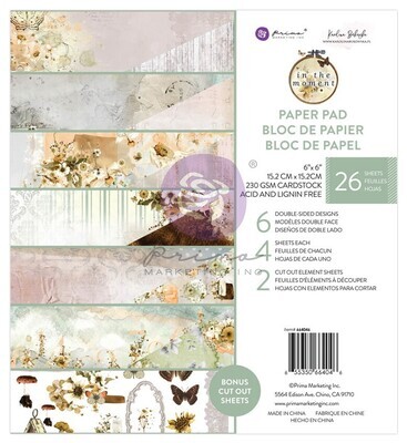 Prima Marketing - In the moment - 6&quot;x6&quot; Paper Pad