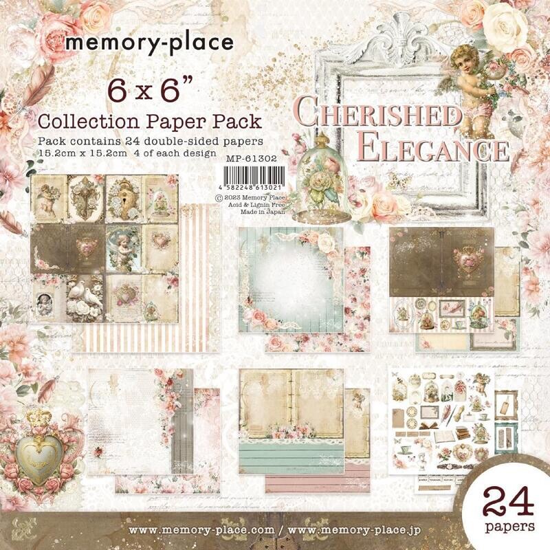 Memory Place - 6&quot;x6&quot; Paper Collection - Cherished Elegance