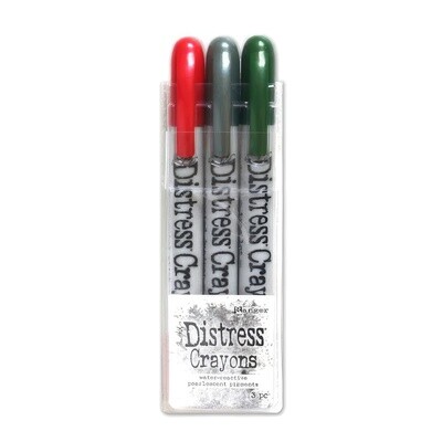 Ranger - Tim Holtz - Distress Pearlescent Crayons - Holiday Set 1