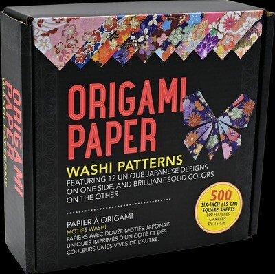 Peter Pauper Press - Origami Paper - Washi Patterns - 500 pk