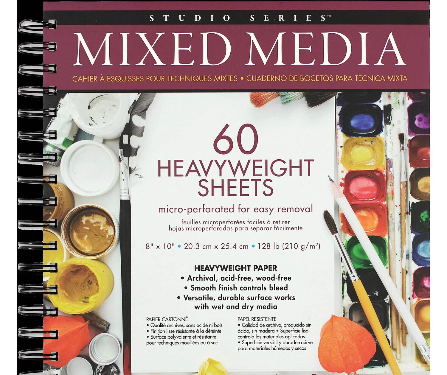Peter Pauper Press - Studio Series - Mixed Media Heavyweight Sheets