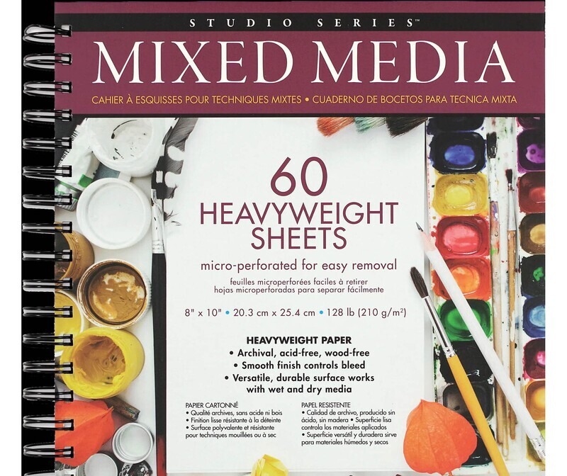 Peter Pauper Press - Studio Series - Mixed Media Heavyweight Sheets