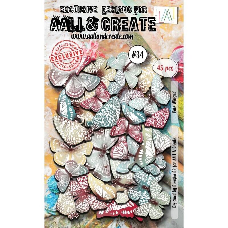 AALL &amp; Create - Ephemera - Pale Winged #34