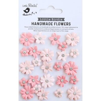Little Birdie  - Karolina Handmade Paper Flowers - Pink Passion