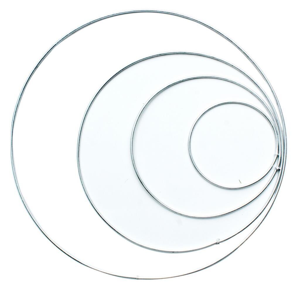 Little Birdie - Hoops - 4pce - 8.5&quot;, 6.5&quot;, 4.5&quot;, &amp; 2.5&quot;