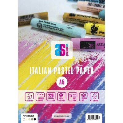 Art Spectrum - A4 Italian Pastel Pads - Assorted Greys