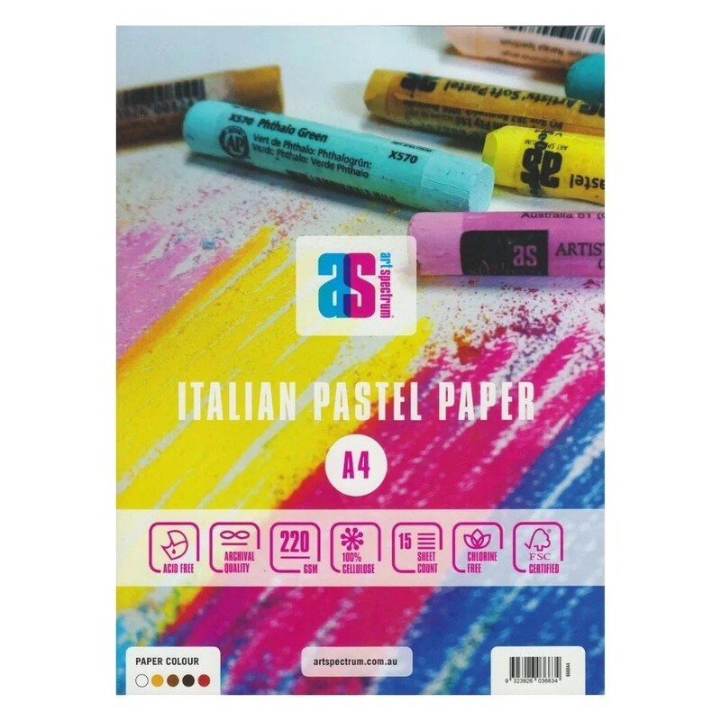 Art Spectrum - A4 Italian Pastel Pads - Australian Colours