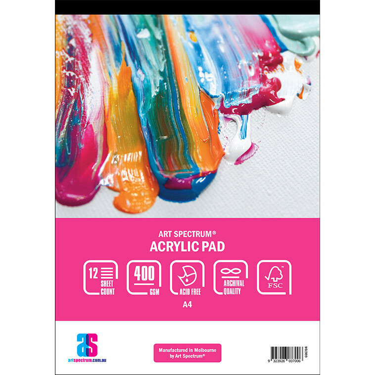 Art Spectrum - A4 Acrylic Pad