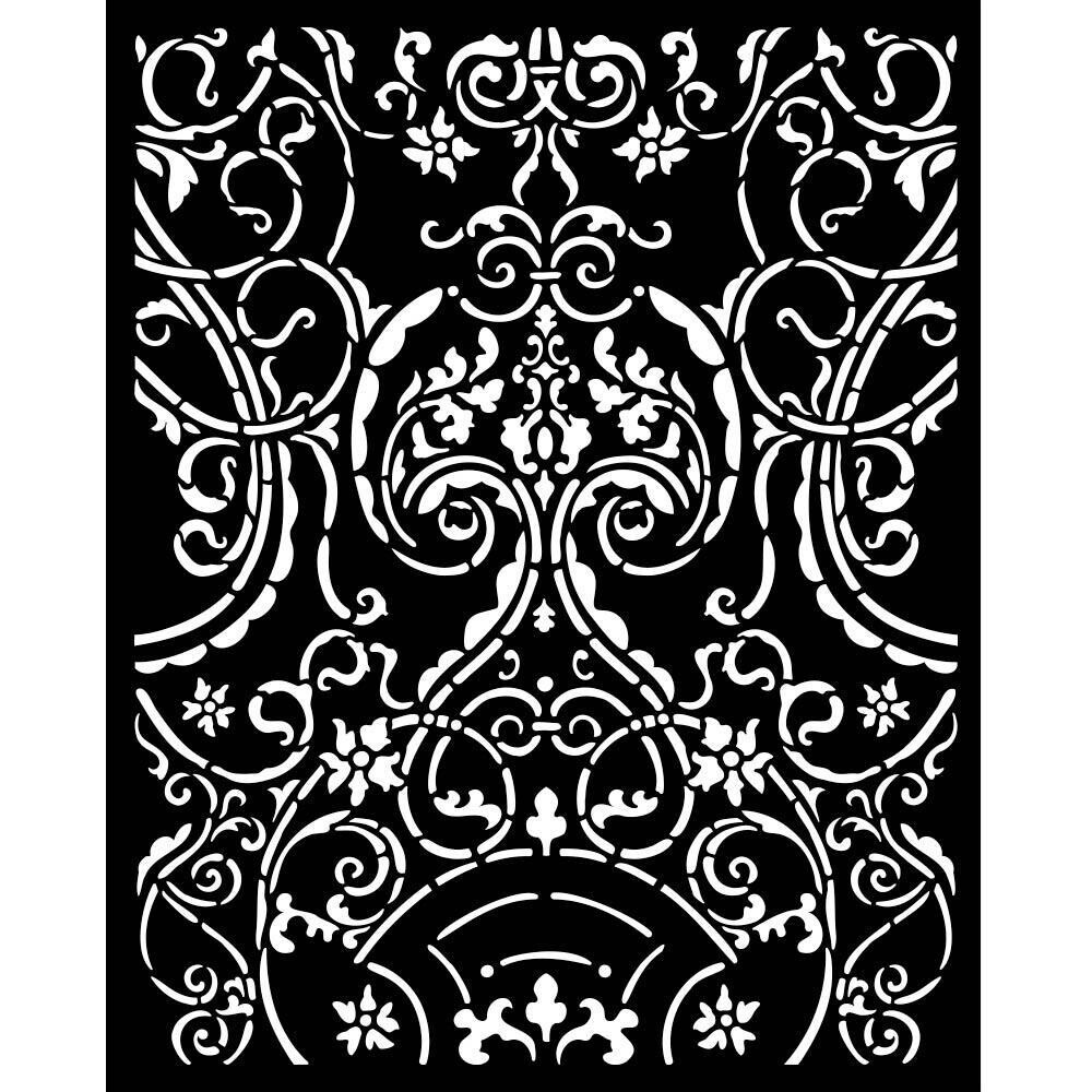 Stamperia - Sir Vagabond in Fantasy World - Thick Stencil - Metal Deco