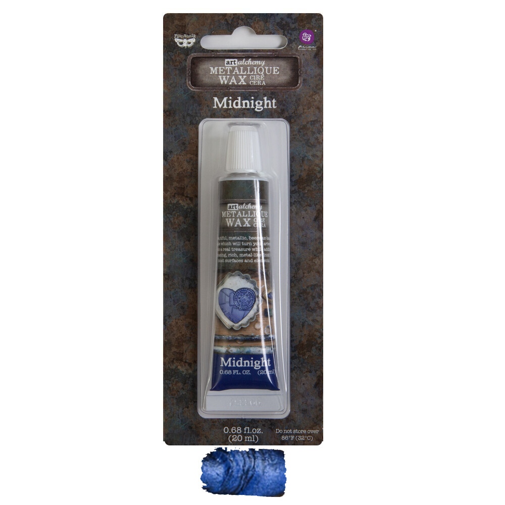 Prima Marketing - Art Alchemy - Metallique Wax - Midnight