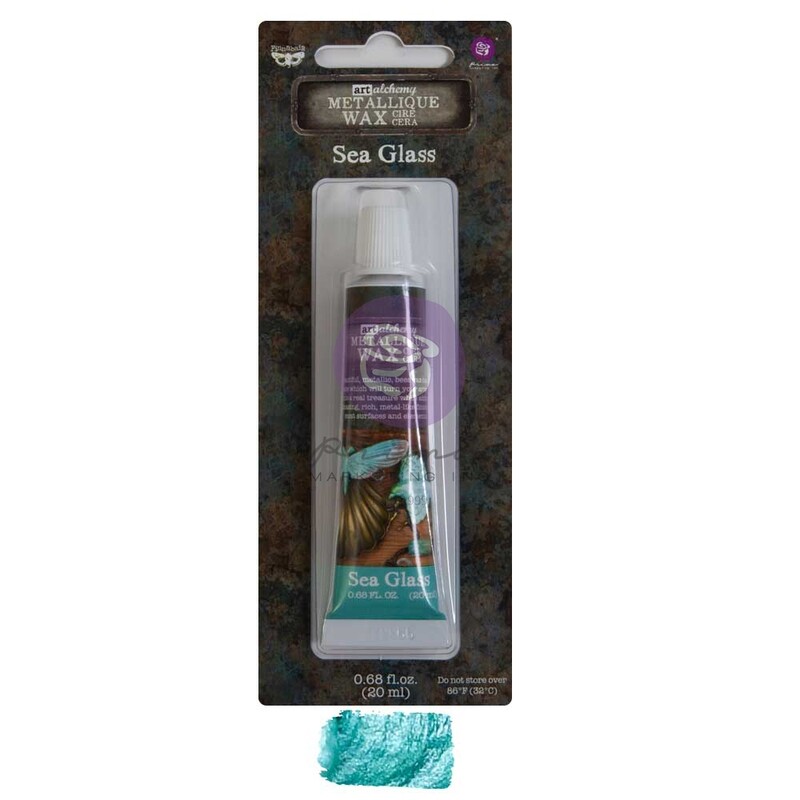 Prima Marketing - Art Alchemy - Metallique Wax - Sea Glass