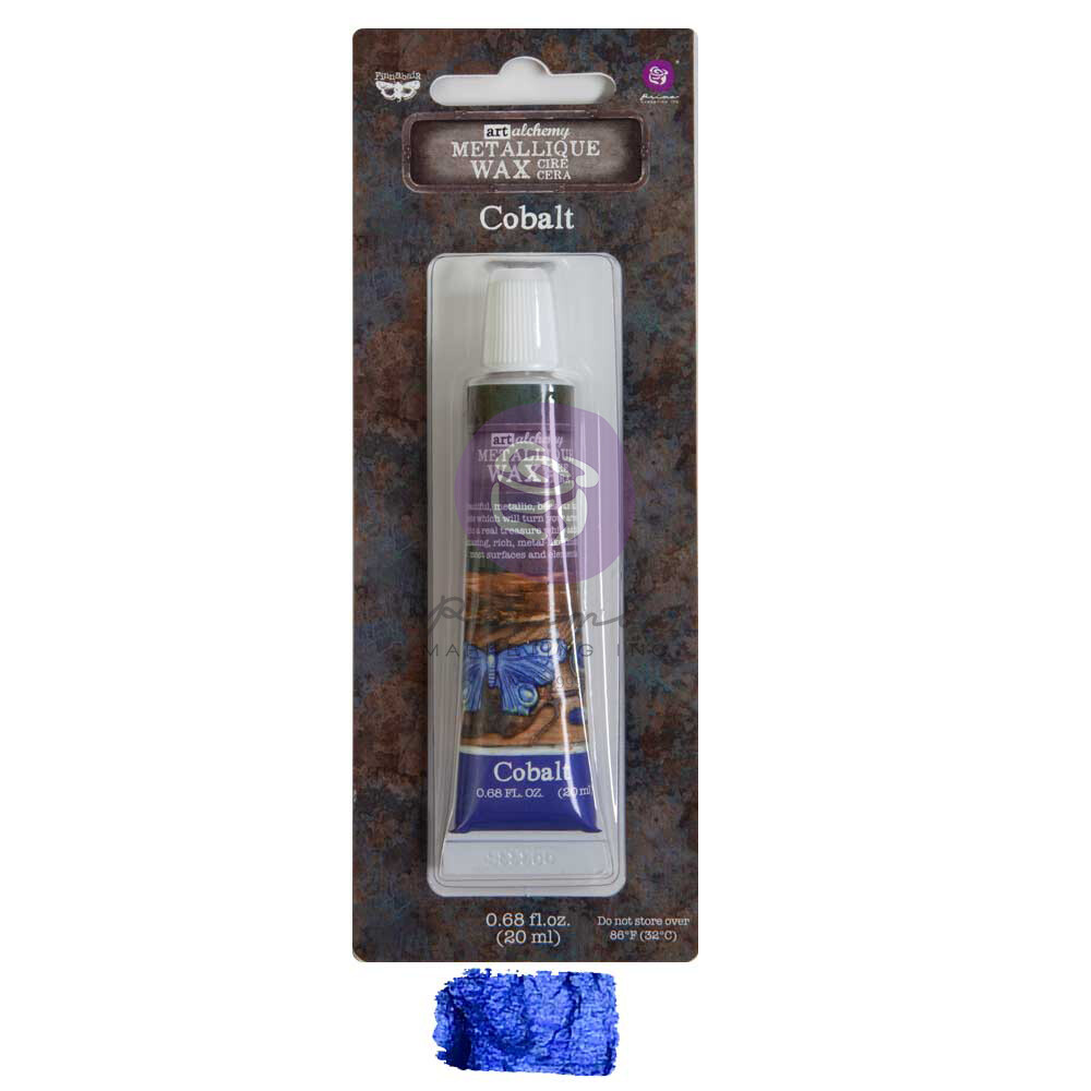 Prima Marketing - Art Alchemy - Metallique Wax - Cobalt