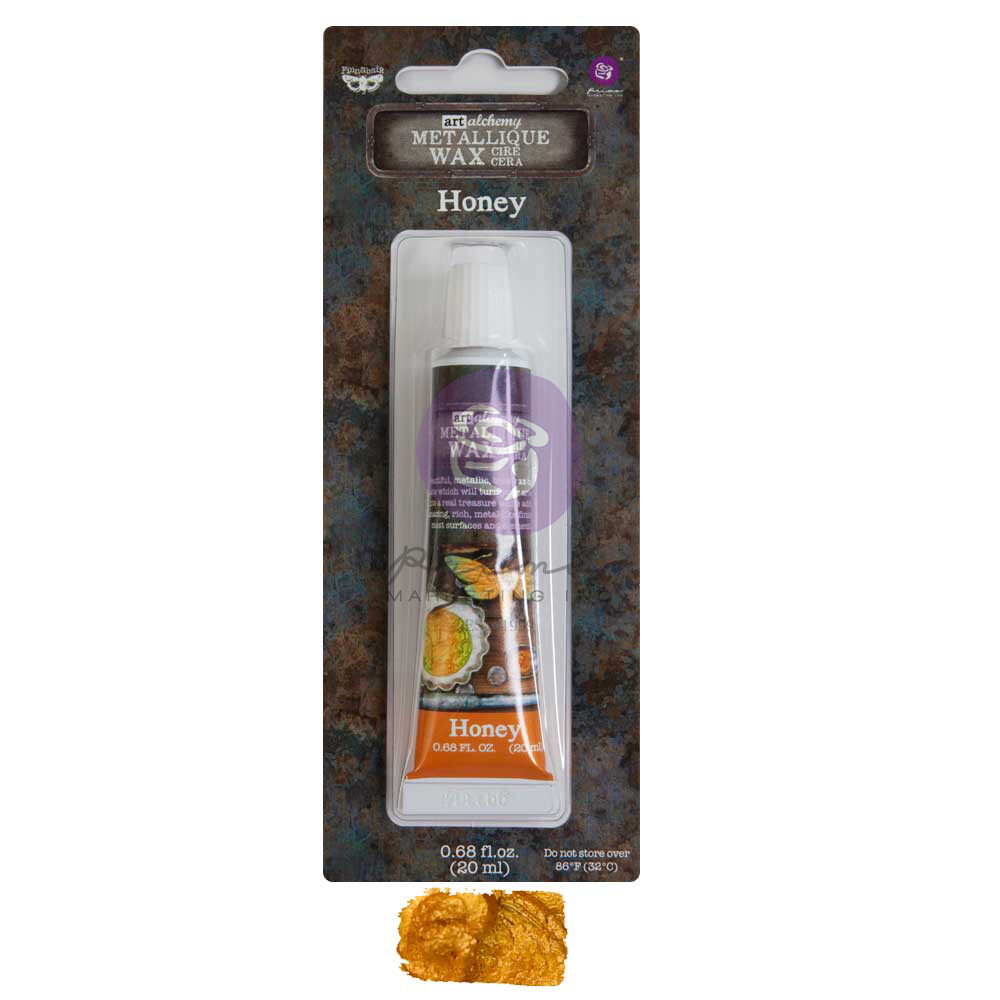 Prima Marketing - Art Alchemy - Metallique Wax - Honey