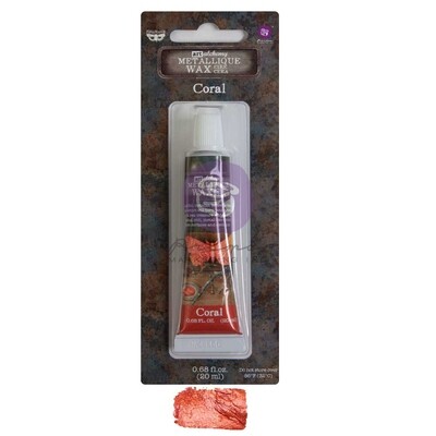 Prima Marketing - Art Alchemy - Metallique Wax - Coral