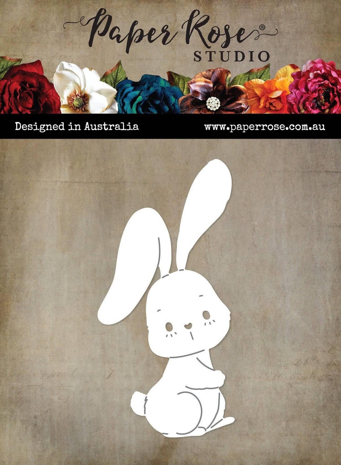 Paper Rose - Metal Die - Cute Bunny