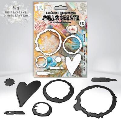 AALL &amp; Create - Metal Die set - Heartnook #35