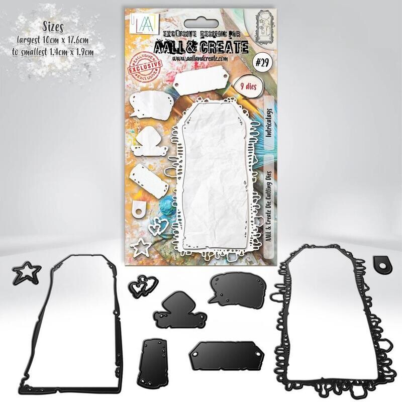 AALL &amp; Create - Metal Die set - Intricatags #29