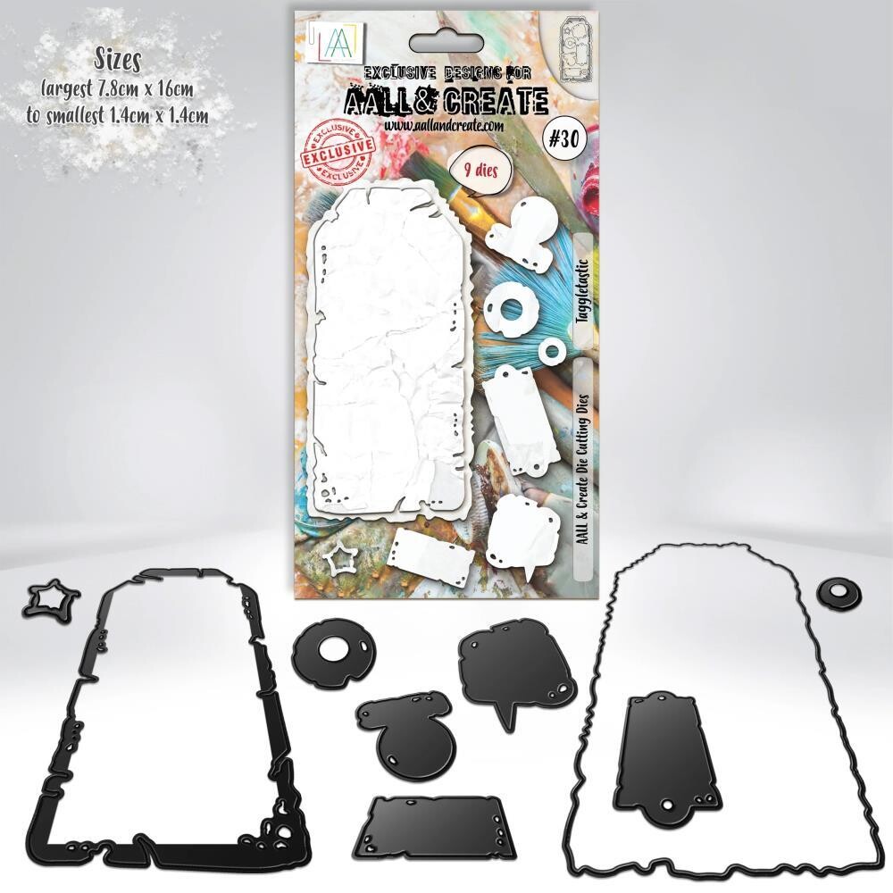 AALL &amp; Create - Metal Die set - Taggletastic #30