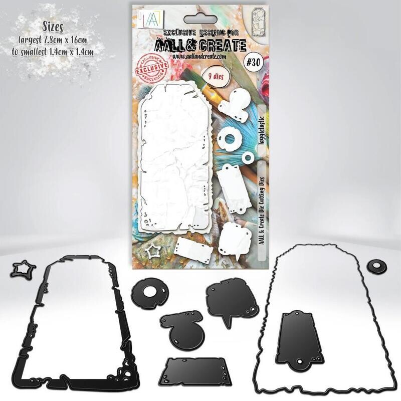 AALL &amp; Create - Metal Die set - Taggletastic #30