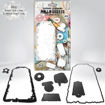 AALL &amp; Create - Metal Die set - Taggletastic #30