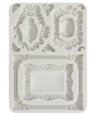 Stamperia - Brocante Antiques - A5 Silicone Mould - Frames