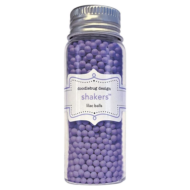 Doodlebug Design - Shakers - Lilac Balls