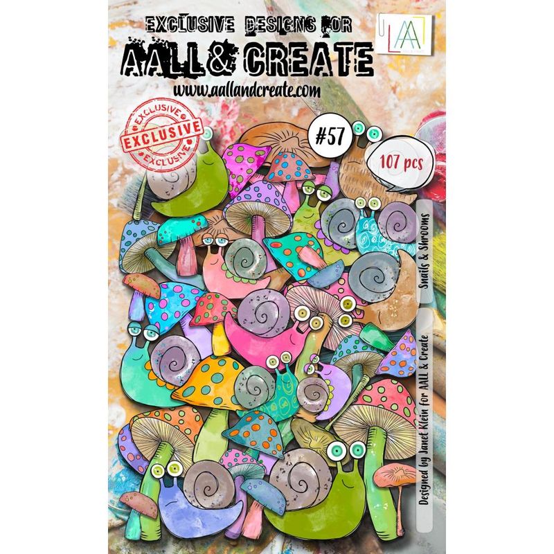 AALL &amp; Create - Ephemera - Snails &amp; Shrooms - #57