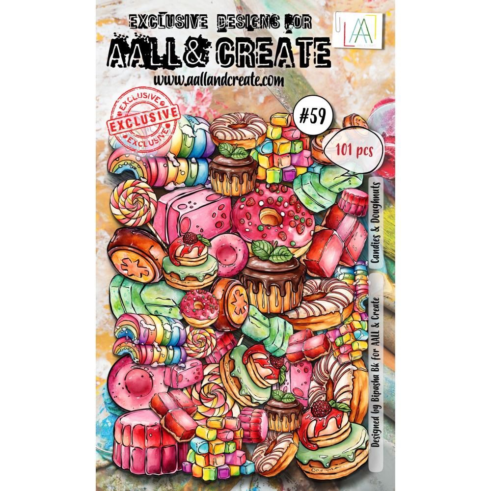 AALL &amp; Create - Ephemera - Candies &amp; Doughnuts - #59