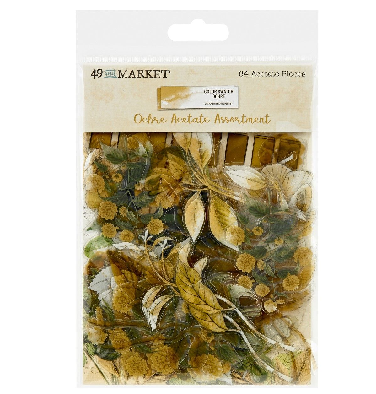 49 and Market - Ochre - Colour Swatch - Acetate Assortment
