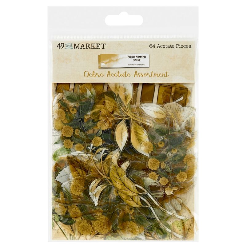 49 and Market - Ochre - Colour Swatch - Acetate Assortment
