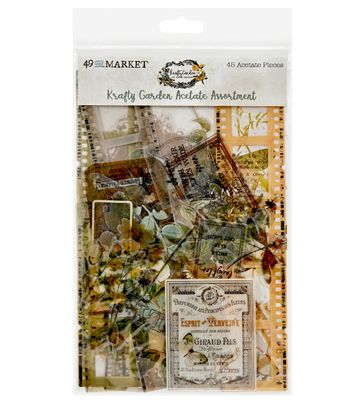 49 and Market - Krafty Garden - Acetate Assortment