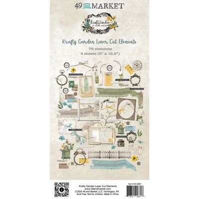 49 and Market - Krafty Garden - Laser Cut Outs - Elements