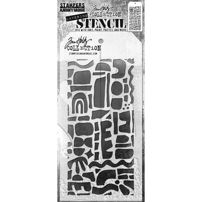 Stampers Anonymous - Tim Holtz - Layered Stencil - Cut Out Shapes 1