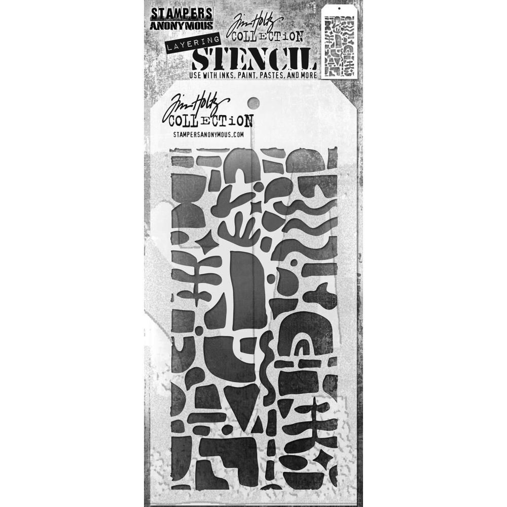 Stampers Anonymous - Tim Holtz - Layered Stencil - Cut Out Shapes 2