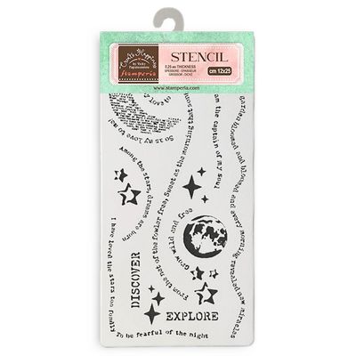 Stamperia - Secret Diary - 12x25cm Stencil - Dream
