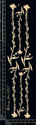Dusty Attic - Chipboard - Wildflowers #7