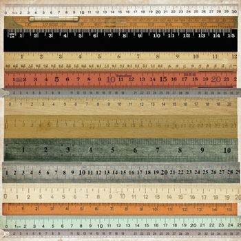 Kaisercraft - Mister Fox - 12&quot;x12&quot; Rulers - Perforated