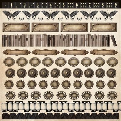 Kaisercraft - Art of Life - 12&quot;x12&quot; Sticker Sheet
