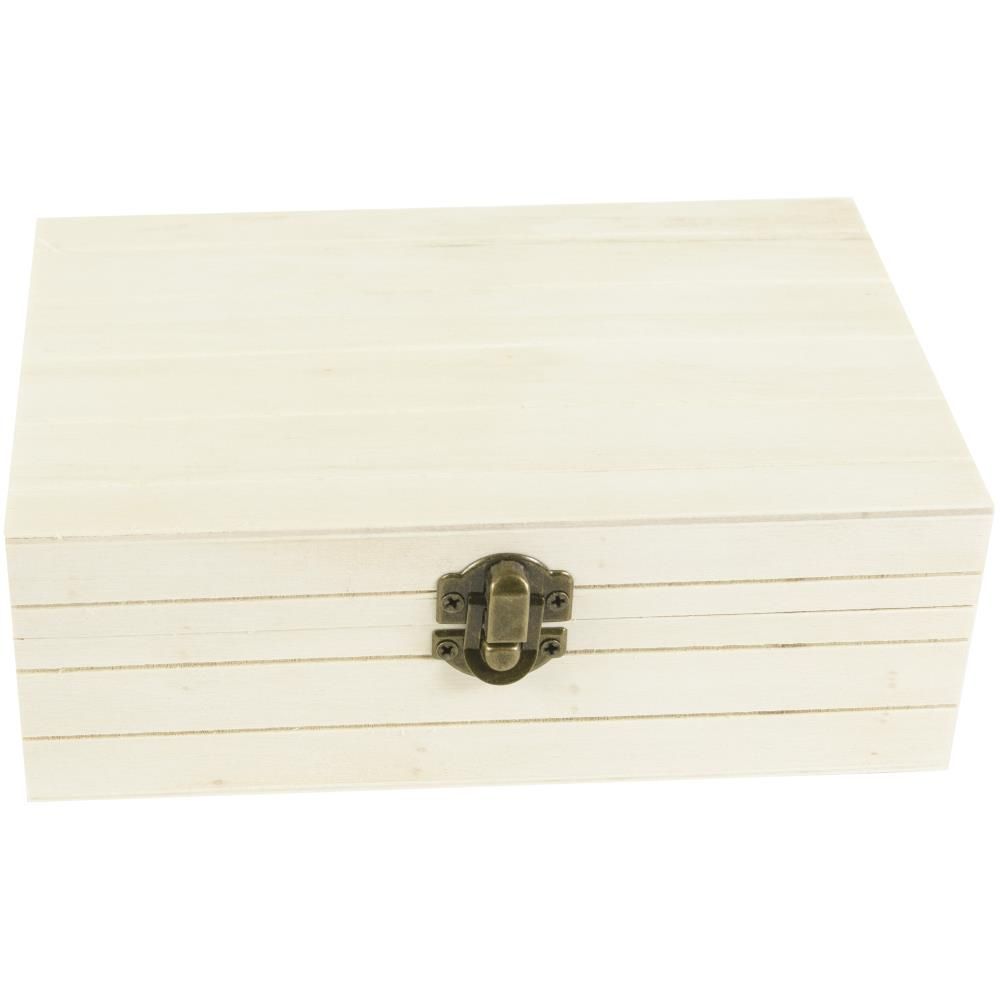 Multicraft - Wooden Slat Box - 3 boxes