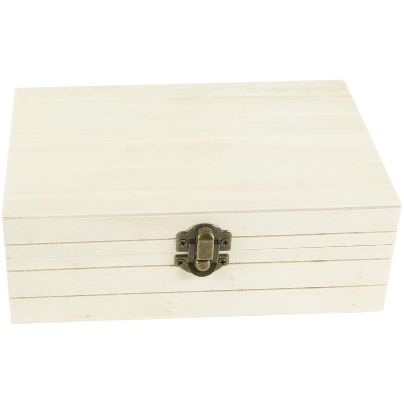 Multicraft - Wooden Slat Box - 3 boxes