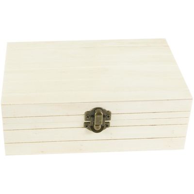 Multicraft - Wooden Slat Box - 3 boxes