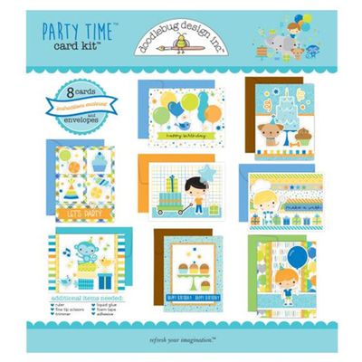 Doodlebug Designs - Party Time Card Kit