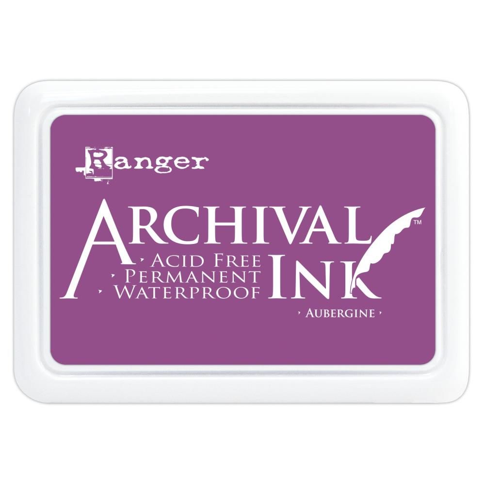 Ranger - Archival Ink - Inkpad - Aubergine