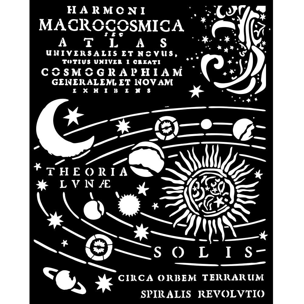 Stamperia - Fortune - Thick Stencil - 20x25cm - Constellation