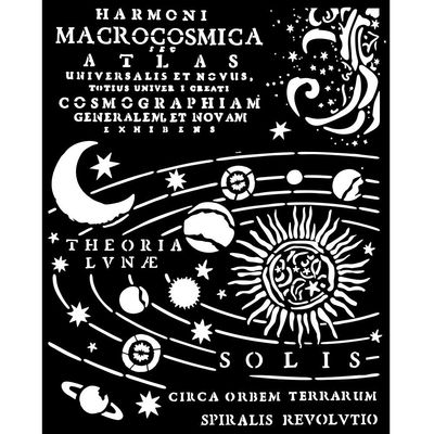 Stamperia - Fortune - Thick Stencil - 20x25cm - Constellation