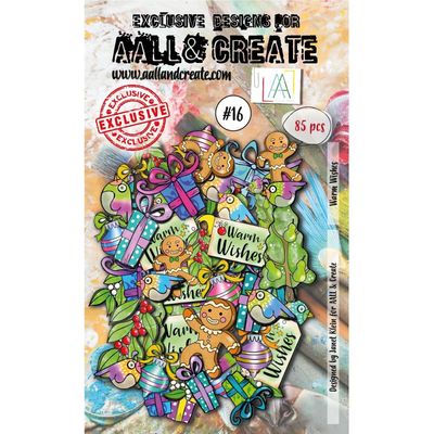 AALL &amp; Create - Ephemera - Warm Wishes - #16