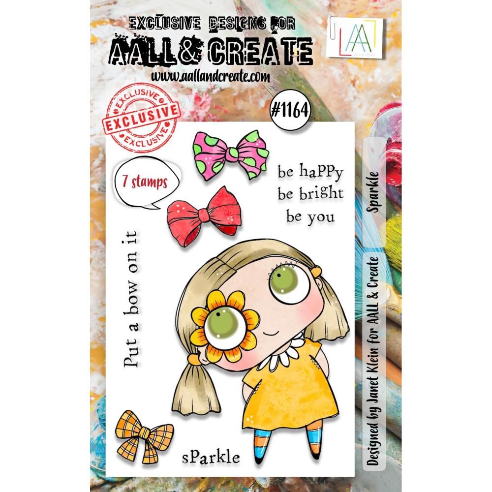 AALL &amp; Create - A7 Clear Stamp Set - Sparkle - #1164
