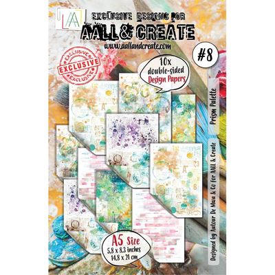 AALL &amp; Create - A5 Double-sided Cardstock - Prism Palette